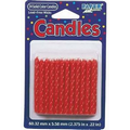 Birthday Candles Red 24 ct